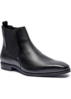BOSS BLACK Skórzane sztyblety Theon Gomez Fashion Store promocyjna cena - kod rabatowy
