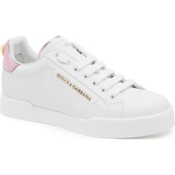 Trampki damskie Dolce & Gabbana skórzane na wiosnę  - zdjęcie produktu