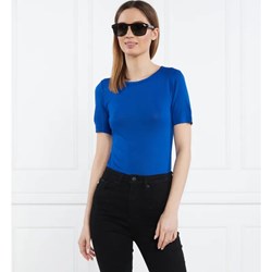 Bluzka damska Calvin Klein z jedwabiu  - zdjęcie produktu