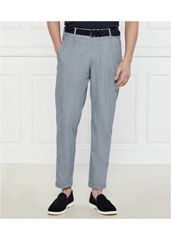 Joop! Jeans Spodnie Hanson | Loose fit | z dodatkiem lnu okazyjna cena Gomez Fashion Store - kod rabatowy