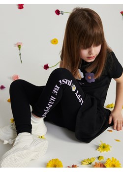 Reserved - Legginsy SmileyWorld® - Czarny Reserved Reserved - kod rabatowy