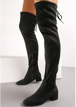 Czarne Kozaki Decorous  Born2be wyprzedaż born2be.pl  - kod rabatowy