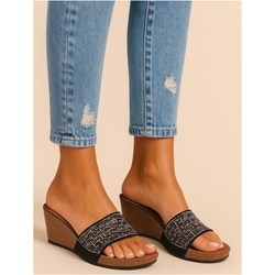 Klapki damskie Pantofelek24 bez zapięcia casualowe  - zdjęcie produktu