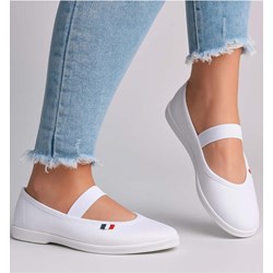 Balerinki białe  - zdjęcie produktu