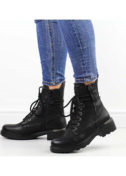 Czarne botki damskie JEZZI 4226 Jezzi promocyjna cena suzana.pl - kod rabatowy