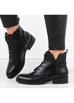 Czarne botki damskie S.BARSKI 75-88 MAT Suzana.pl okazja suzana.pl - kod rabatowy