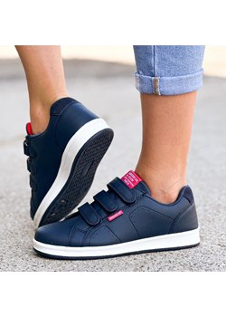 Granatowe sportowe buty dziecięce AMERICAN CLUB ES80/22 Suzana.pl suzana.pl okazja - kod rabatowy