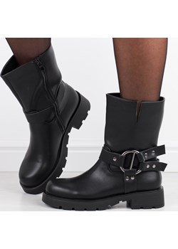 Czarne wysokie botki damskie Potocki 54300 Potocki suzana.pl - kod rabatowy