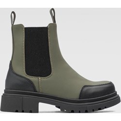 Buty zimowe dziecięce szare DeeZee kozaki  - zdjęcie produktu