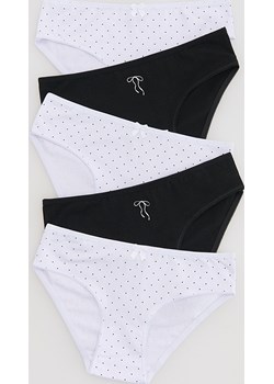 Reserved - Bawełniane majtki 5 pack - biały Reserved Reserved - kod rabatowy