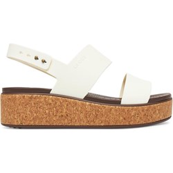 Sandały damskie Crocs z klamrą białe casual  - zdjęcie produktu