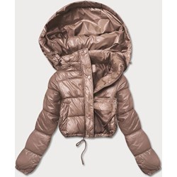 Kurtka damska Goodlookin.pl krótka z kapturem zimowa  - zdjęcie produktu