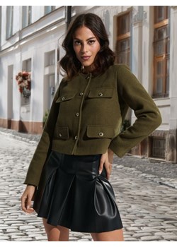 Sinsay - Żakiet - khaki Sinsay Sinsay - kod rabatowy