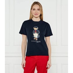Bluzka damska Polo Ralph Lauren z kołnierzykiem  - zdjęcie produktu
