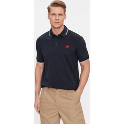 T-shirt męski Hugo Boss czarny z krótkim rękawem  - zdjęcie produktu