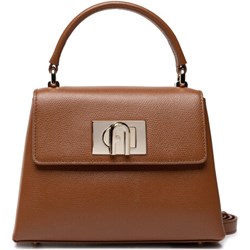 Kuferek brązowy Furla bez dodatków  - zdjęcie produktu