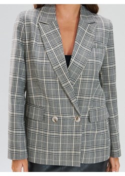 Sinsay - Żakiet w kratę - wielobarwny Sinsay Sinsay - kod rabatowy