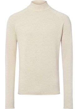 Nils Sundström Męski sweter z dzianiny Mężczyźni Bawełna écru marmurkowy Nils Sundström vangraaf - kod rabatowy