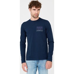 T-shirt męski Aeronautica Militare z długim rękawem  - zdjęcie produktu