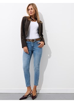 Mohito - Jeansy skinny push up PETITE - niebieski Mohito Mohito - kod rabatowy