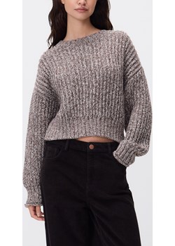 Reserved - Wzorzysty sweter - brązowy Reserved Reserved - kod rabatowy