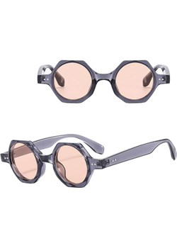 Okulary przeciwsłoneczne z filtrem UV400 STL41B szary transparentny + akcesoria Stylion wyprzedaż Stylion - kod rabatowy