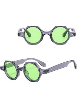 Okulary przeciwsłoneczne z filtrem UV400 STL41D szare transparentne + akcesoria Stylion Stylion okazyjna cena - kod rabatowy