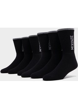 MCKENZIE 6-PACK CREW SOCKS JUNIOR  CZARNY MCKAA15458B Mckenzie JD Sports  - kod rabatowy