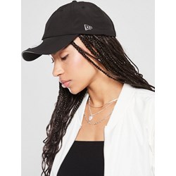 Czapka z daszkiem damska czarne New Era  - zdjęcie produktu