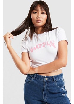 SUPPLY&amp;DEMAND T-SHIRT SUTTON SLM TEE Supply & Demand wyprzedaż JD Sports  - kod rabatowy