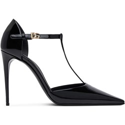 Dolce & Gabbana czółenka czarne na szpilce eleganckie  - zdjęcie produktu