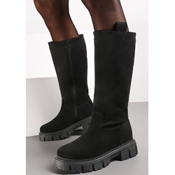 Kozaki damskie czarne Born2be casual  - zdjęcie produktu