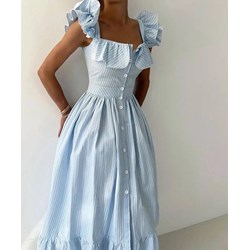 Sukienka Intimica koszulowa maxi  - zdjęcie produktu