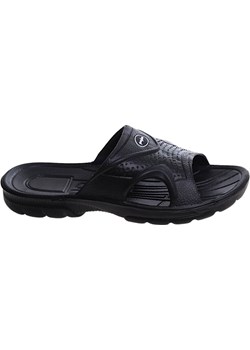 Basenowe klapki męskie CZARNE /E5-1 11727 T191/ Pantofelek24.pl Jacek Włodarczyk - kod rabatowy