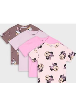 Sinsay - Koszulki 3 pack Minnie Mouse - kremowy Sinsay Sinsay - kod rabatowy