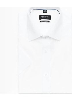 koszula versone 9001 krótki rękaw custom fit biały Recman Recman - kod rabatowy