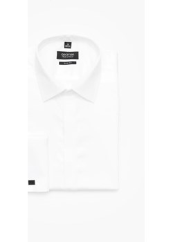 koszula versone 2623 na spinki slim fit biały Recman bialy  - kod rabatowy