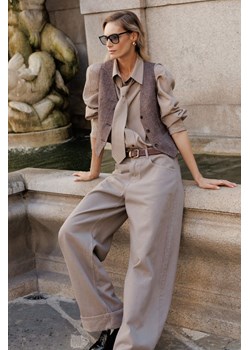 SPODNIE DAMSKIE MAYA LIGHT MOCCA JEANS Jemiol - kod rabatowy