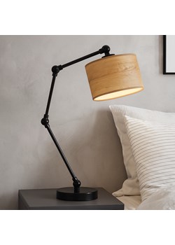 Czarna lampka stołowa regulowana ASMARA ECO Ciekot Partners Sp. Z O. O. Lysne - kod rabatowy