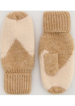 Reserved - Rękawiczki jednopalczaste - beżowy Reserved Reserved - kod rabatowy