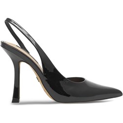 Czółenka Nine West eleganckie czarne na szpilce  - zdjęcie produktu