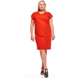 Czerwona sukienka Fokus na randkę oversize  - zdjęcie produktu