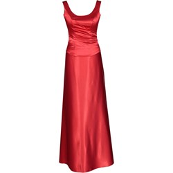 Sukienka Fokus elegancka maxi gorsetowa bez rękawów wieczorowa  - zdjęcie produktu