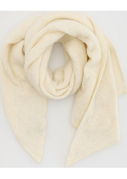 Reserved - Gładki szal - kremowy Reserved Reserved - kod rabatowy