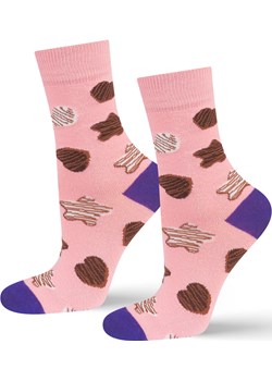 Skarpetki damskie SOXO pierniczki w czekoladzie Sklep SOXO - kod rabatowy