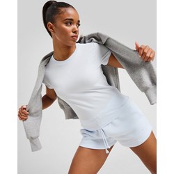 Bluzka damska Nike biała z długimi rękawami z okrągłym dekoltem  - zdjęcie produktu