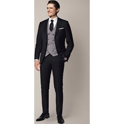 Spodnie męskie Lancerto gładkie  - zdjęcie produktu