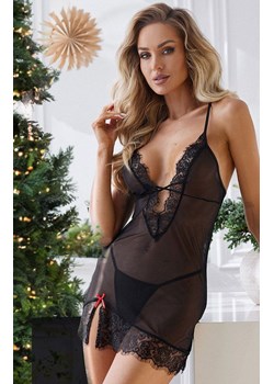 Dittena CF 90477 koszulka i stringi, czarny, Size - L/XL, Cofashion Cofashion Intymna wyprzedaż - kod rabatowy