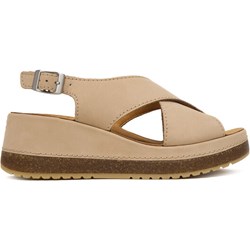 Sandały damskie Clarks casual z klamrą  - zdjęcie produktu