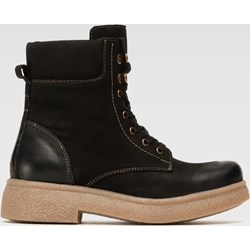 Lasocki workery damskie czarne płaskie  - zdjęcie produktu